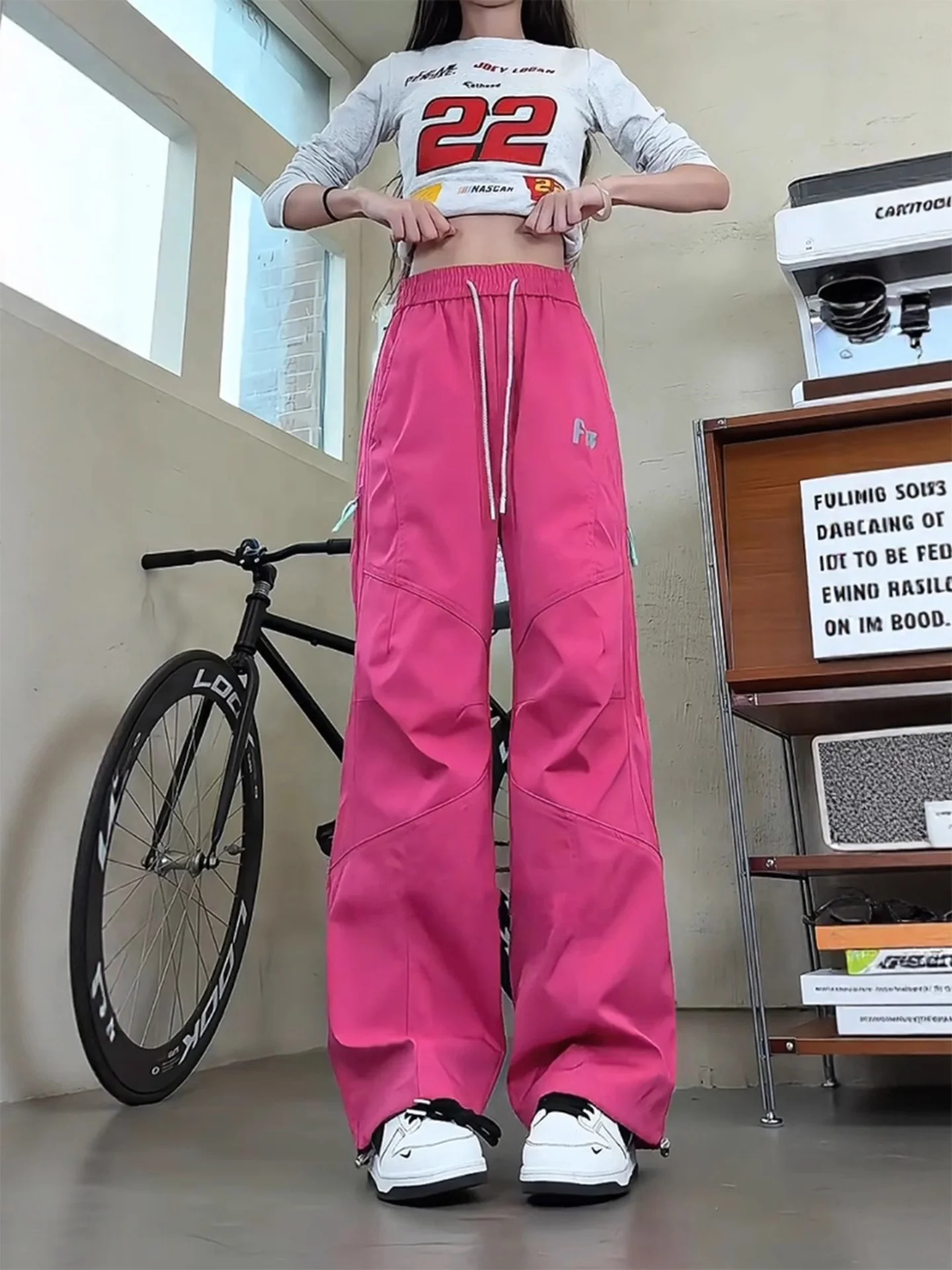 

Dopne Rose Red Soft ell Брюки-карго Мужские осенние брюки на молнии для пешего туризма, альпинизма, рабочая одежда, повседневные брюки