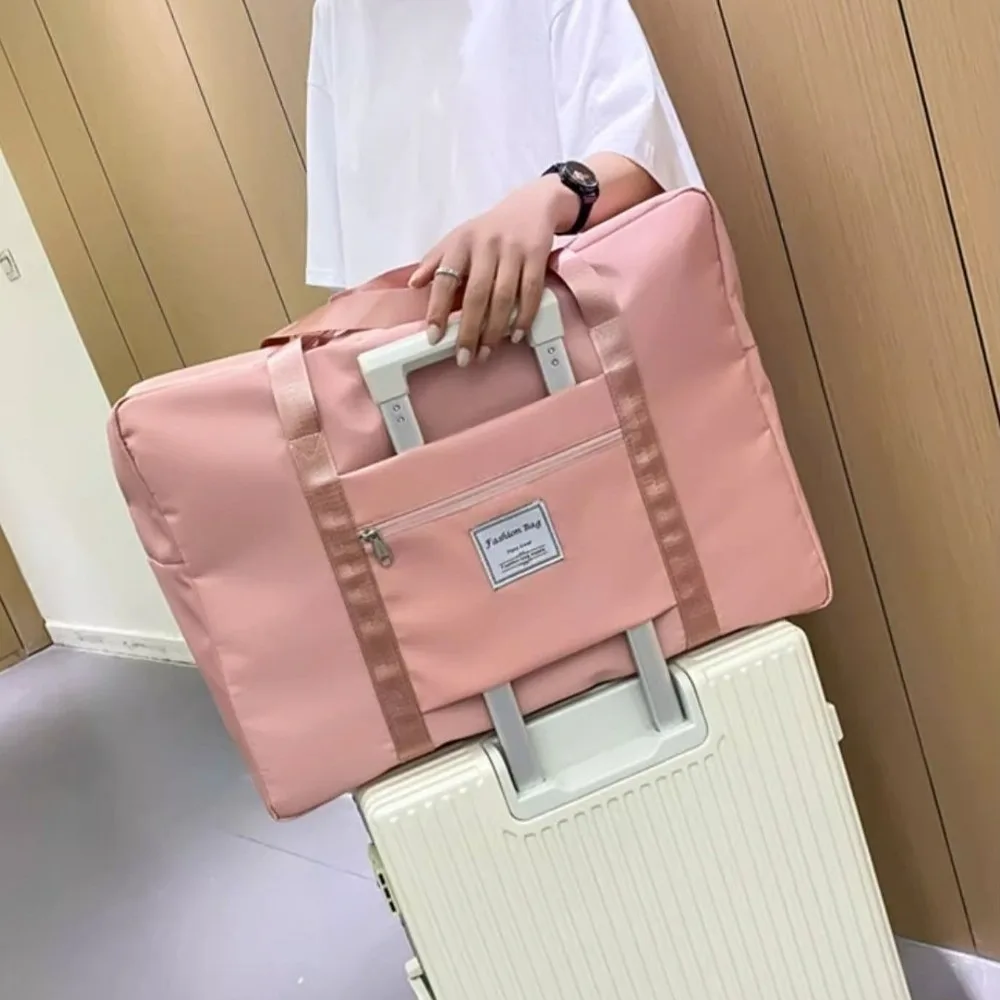 

New Large Capacity Travel Bags Folding Waterproof Handbag Zipper Duffle Bag Travel