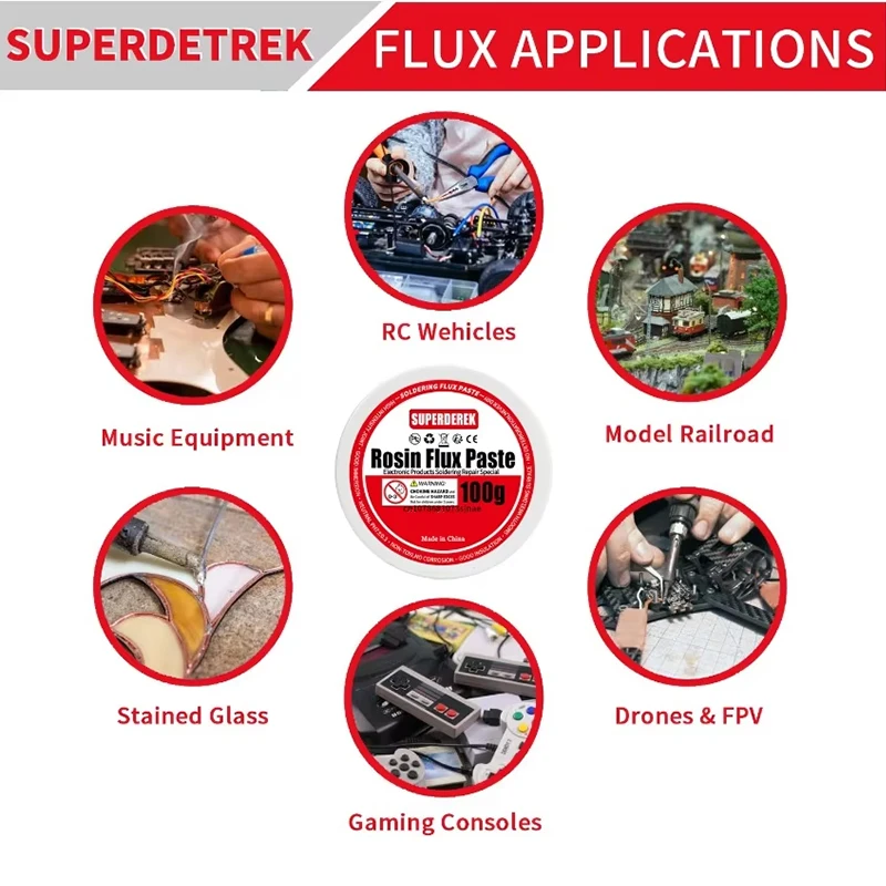 لحام لصق الصنوبري الجريان خالية من الرصاص لحام الجريان الحديد إصلاح لحام الجريان لمكونات لحام الدائرة أداة لحام