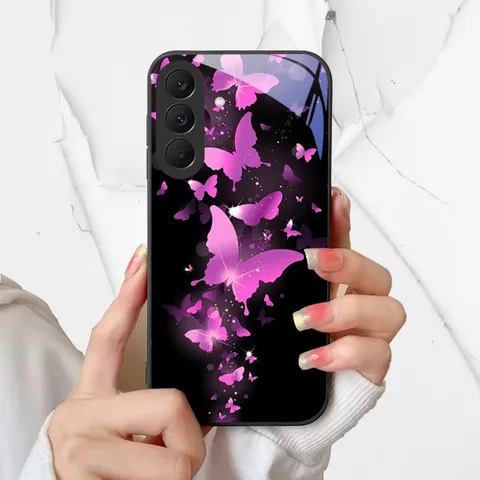 For Samsung Galaxy A57 A37 Case Luxury Tempered Glass Phone Cases Cover For Samsung Galaxy A57 A37 Hard PC Shockproof A37 Bumper