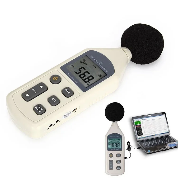 

HY1361 Digital Decibel USB Noise Level Meter Environmental Noise Meter Noise Meter Detector