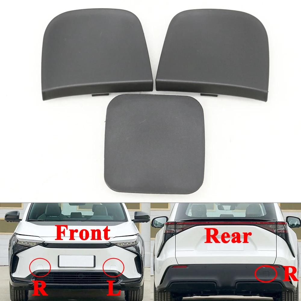 

5328642160 5328542150 Front Rear Bumper Trailer Traction Hauling Eye Cap Lid Towing Hook Cover For Toyota BZ4X 2022-2024