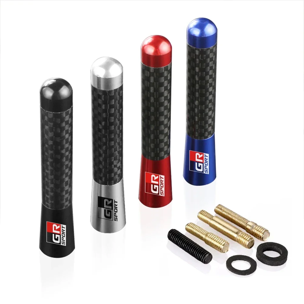 Car Radio Antenna Auto Accessories For TOYOTA GR Yaris Sport Gazoo Racing Corolla Supra 86 Hilux C-HR Cross RAV4 Prius Harrier image 2