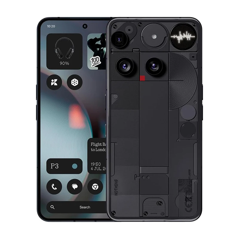 Nothing Phone (3) Qualcomm Snapdragon 8S Gen 4 6.67 AMOLED 120Hz Triple 50MP Camera 3 mics 3
