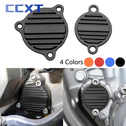 Motorcycle CNC Oil Pump Cover Guard Cap and Oil Filter Cover Cap For KTM 250 350 450 500 530 SXF XCF XCW EXC EXCF 2009-2020 2021