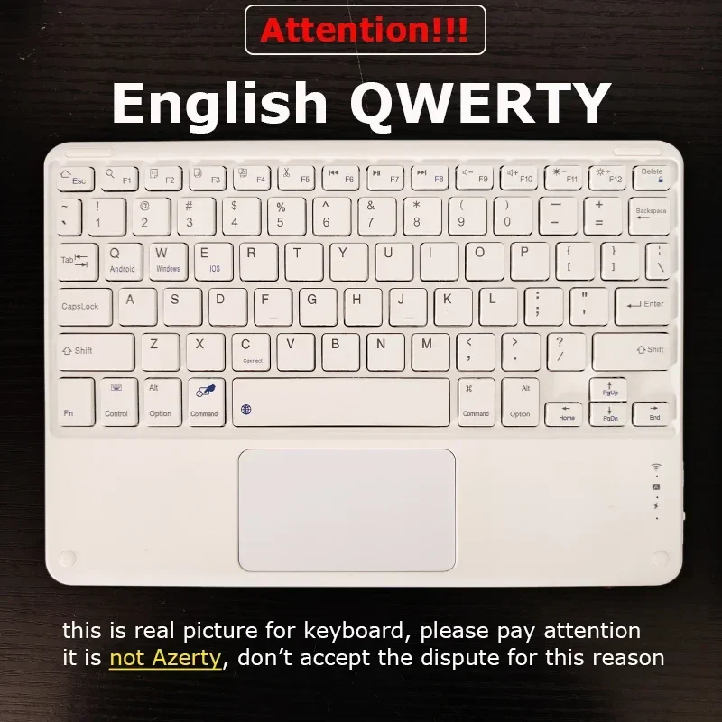 Free Mouse Touchpad Keyboard for iPad 10 2022 Pro 11 Air 6 Air 5 4 Case Air 3 2 Pro 10.5 10.2 8th 9 Gen Magnetic Keyboard Case view 6