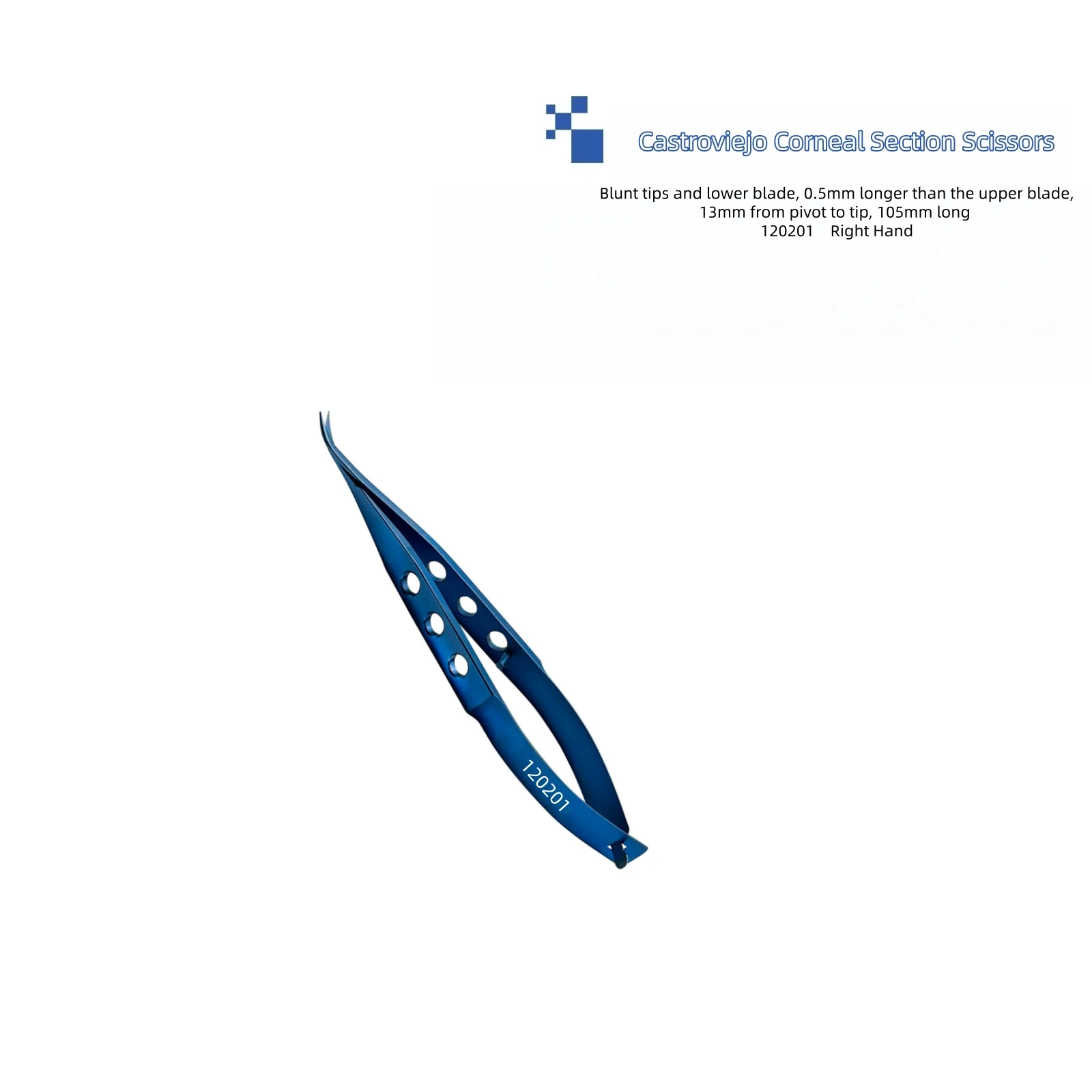 Castroviejo Corneal Section Scissors Ophthalmic Surgical Instruments Multifunctional Titanium Alloy Forceps