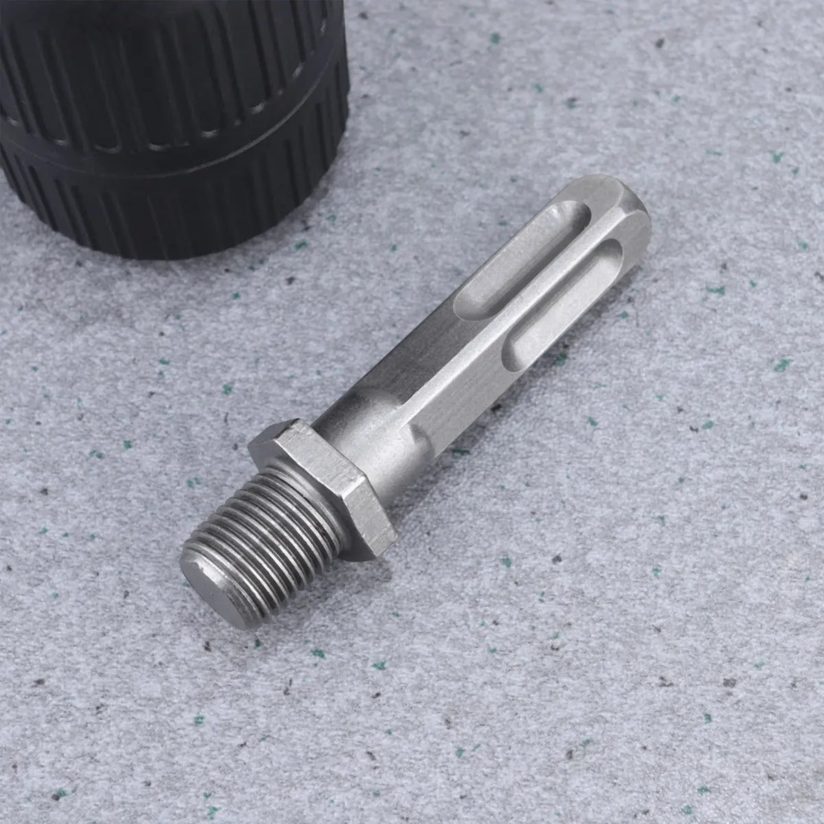 Przedłużka uchwytu samozaciskowego 2-13 mm do wkrętarki udarowej, adapter do wiertarki elektrycznej, wytrzymała część narzędziowa, uchwyt wiertarski