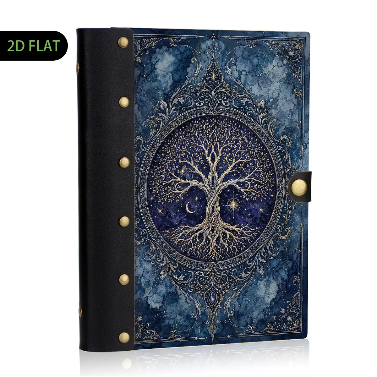 1PC Blue Celestial Tree Of Lif - Journal Leather Hardcover review and price