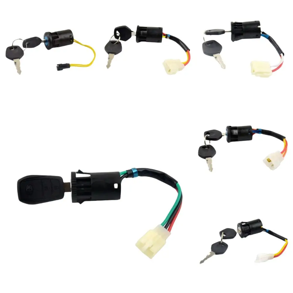 Interruptor de alimentação para carro elétrico infantil, preto, acessórios para carro de brinquedo, chave, trava para carro de brinquedo, fácil de instalar, chave de fonte de alimentação