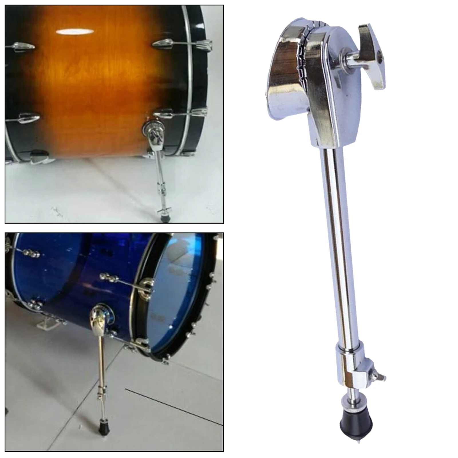 Bass Drum Legs Metal Cover Bracket Accessories Instrument Accessory Snare Drum Lugs for Drum Parts Replacement Percussion Parts