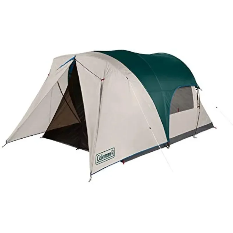 

Cabin Camping Tent with Screened Porch, 4/6 Person Weatherproof Tent with Enclosed Screened Porch Option