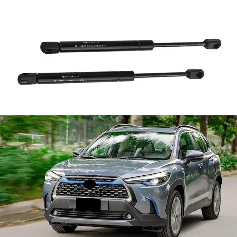 Front Hood Bonnet Gas Spring Strut Shock Damper Lift Support Bar for Toyota Corolla Cross 2020 2021