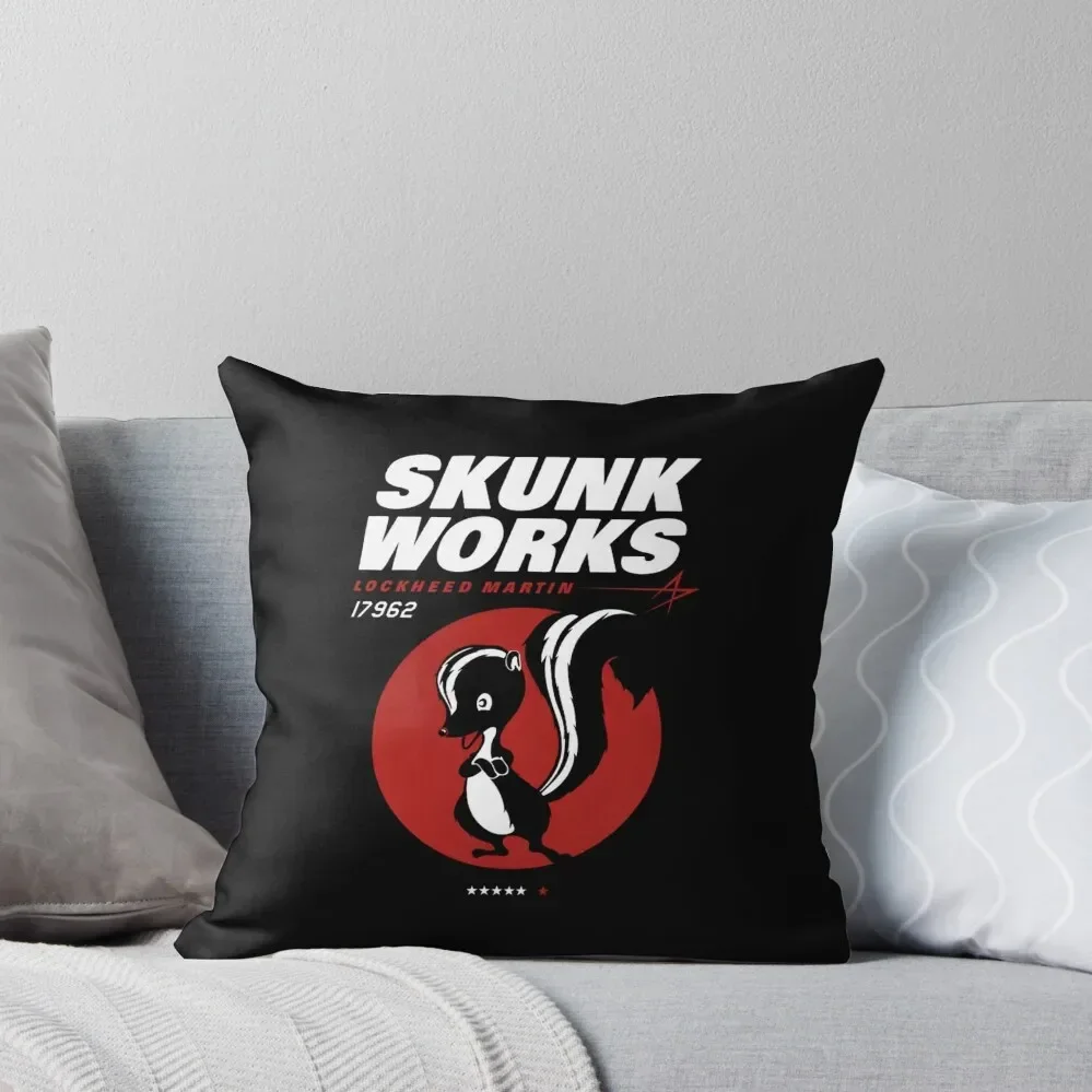 

Lockheed Skunk Works - Skunk Works Throw Pillow Custom Cushion luxury throw pillow covers pillow