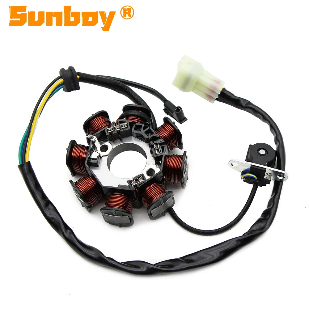 

21003-0117 21003-0135 Катушка статора магнето мотоцикла для Kawasaki KLX150 KLX150L KLX150JFF KLX150 KLX150HGF D-Tracker