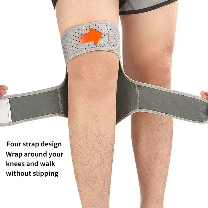 1 قطعة حماية الركبة الداعم دعم الطاقة منصات الركبة انتعاش قوي قوة الربيع يقلل من وجع حماية الساق الباردة القديمة