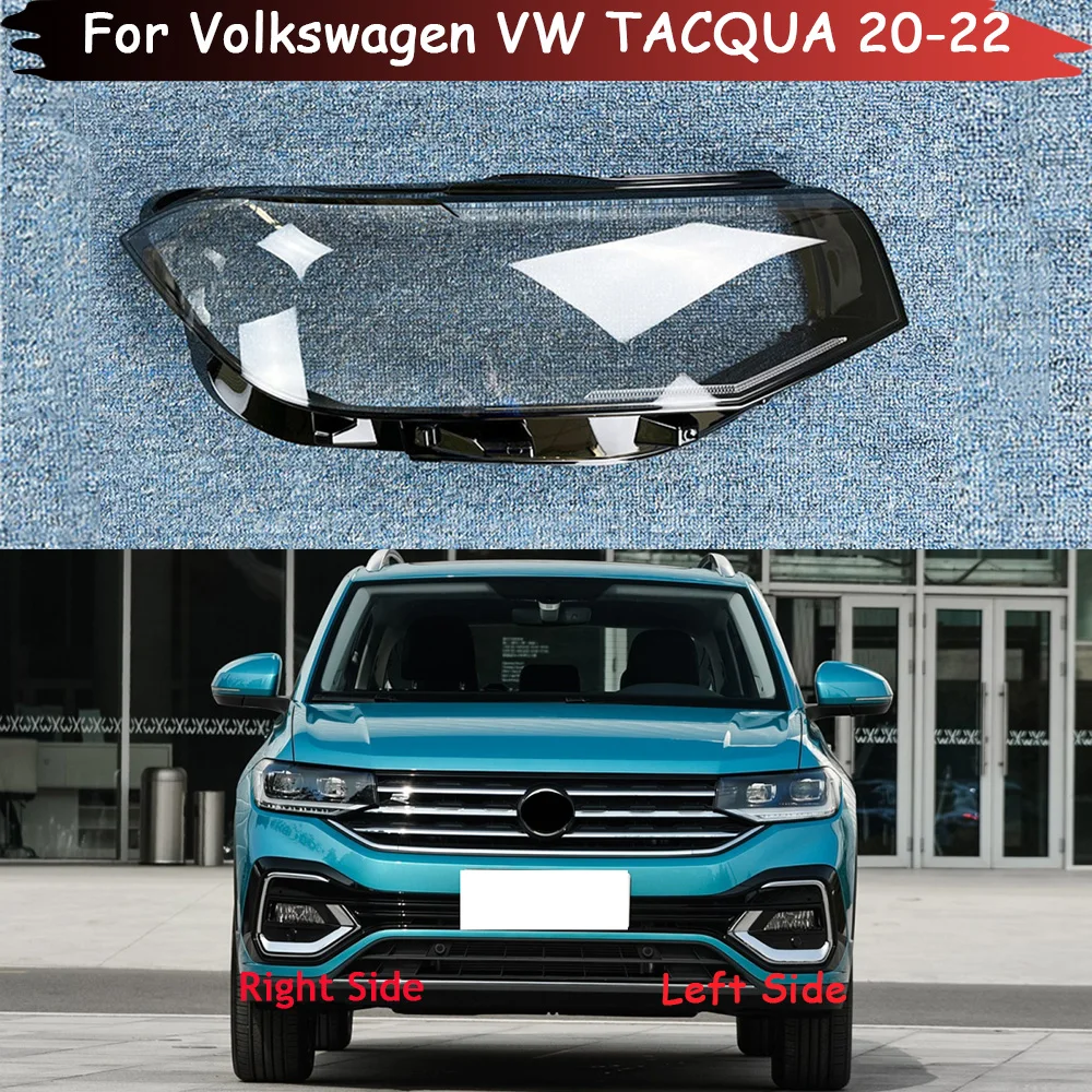 

For Volkswagen VW TACQUA 2020 2021 2022 Headlight Shell Transparent Lampshade Headlamp Lamp Cover Auto Replacement Parts