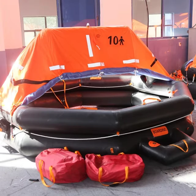 25-местный морской надувной спасательный плот, одобренный Solas