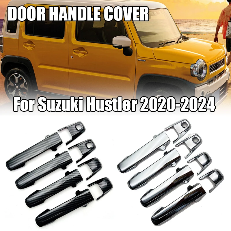 

Декоративные накладки на ручки дверей для Suzuki Hustler MR52S/MR92S 2020-2024, внешние аксессуары