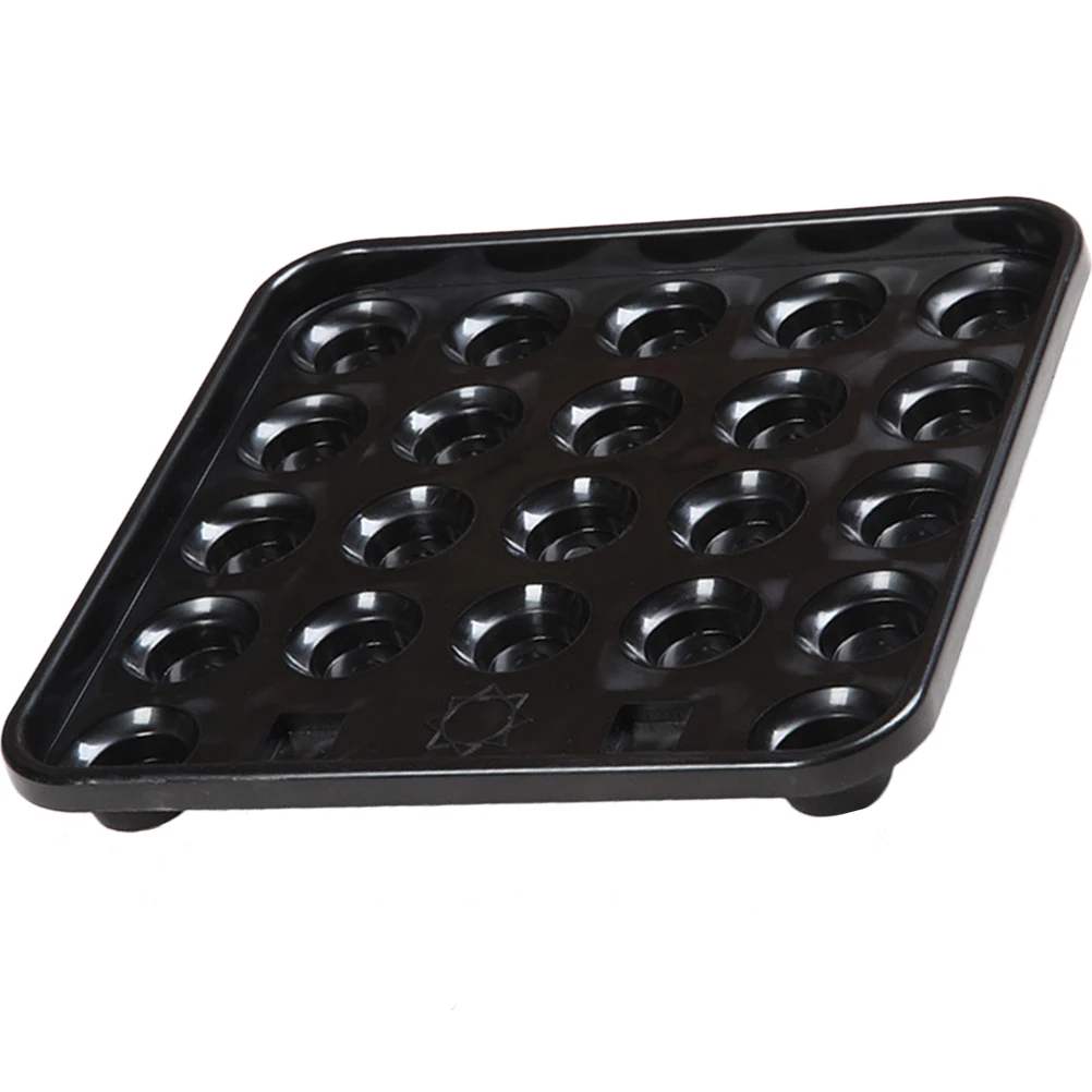 

1pc Plastic Pool Table Storage Rack Ball Holder Tray 16 Balls Capacity Durable Fine Details For Home Party Club Use
