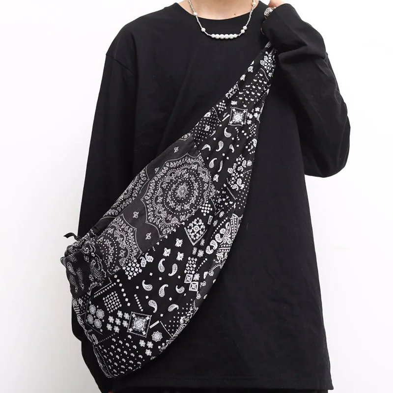 Korean BANDANA Hobo Bag shoulder Bag Leisure Student Bag High Quality Oxford Women\'s Crossbody Bag Waterproof Outdoor Bag