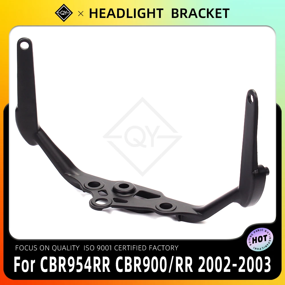 

LQYL Motorcycle Headlight Bracket Headlamp Upper Stay Fairing For HONDA CBR954 CBR900 2002 2003 CBR 954 900RR