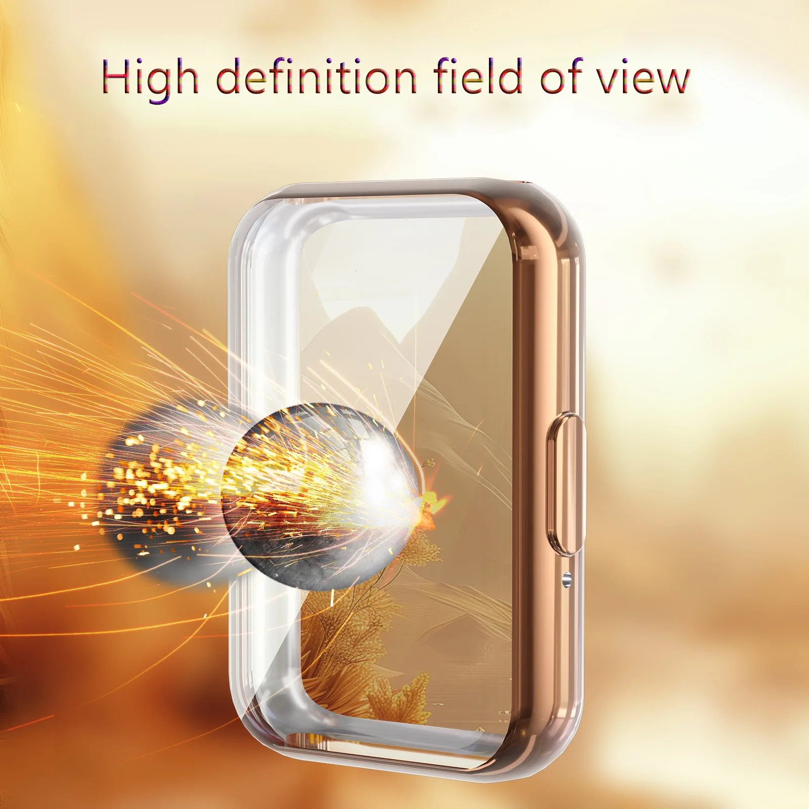 Case for Samsung Galaxy Fit 3 Accessories 2024 All-around soft tpu Screen Protective Bumper for Samsung galaxy fit3 fit 3 cover