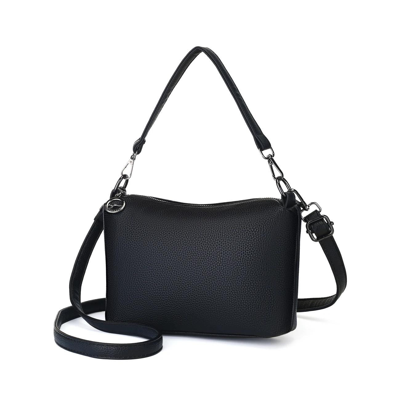 

Handbag. Super fire small bag women's 2025 new tide niche western style simple underarm jiaozi bag Joker shoulder messenger bag.