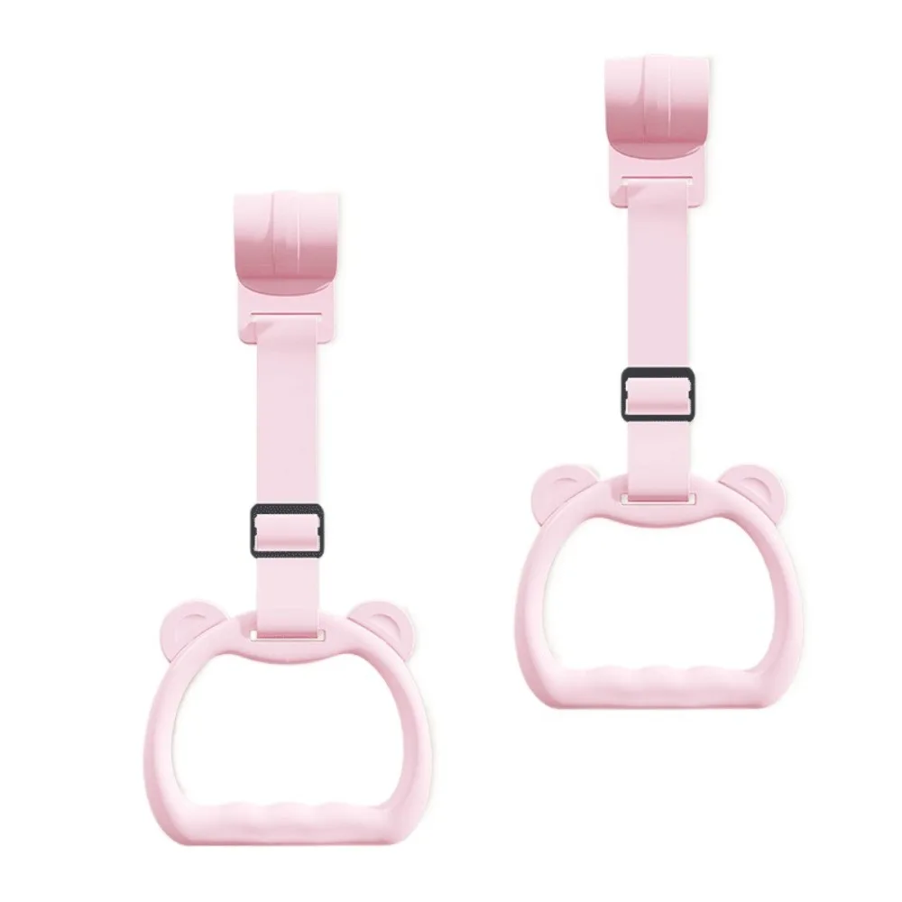 

Игрушечное кольцо для коляски, детское тянущее кольцо, подвесное кольцо, пластиковые крючки для детской кроватки, однотонные аксессуары для кровати, тянущее кольцо для манежа, подвески