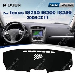 Car Dashboard Cover For lexus IS250 IS300 IS350 2006 2007 2008 2009 2010 2011 Dash Mat Anti-UV Carpets Car Accessories