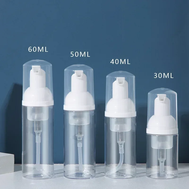 Foam Bottle Soap Detergent Dispensing Bottle Facial Milk Pump Bottle Repeatable Filling Liquid Portable for Travel