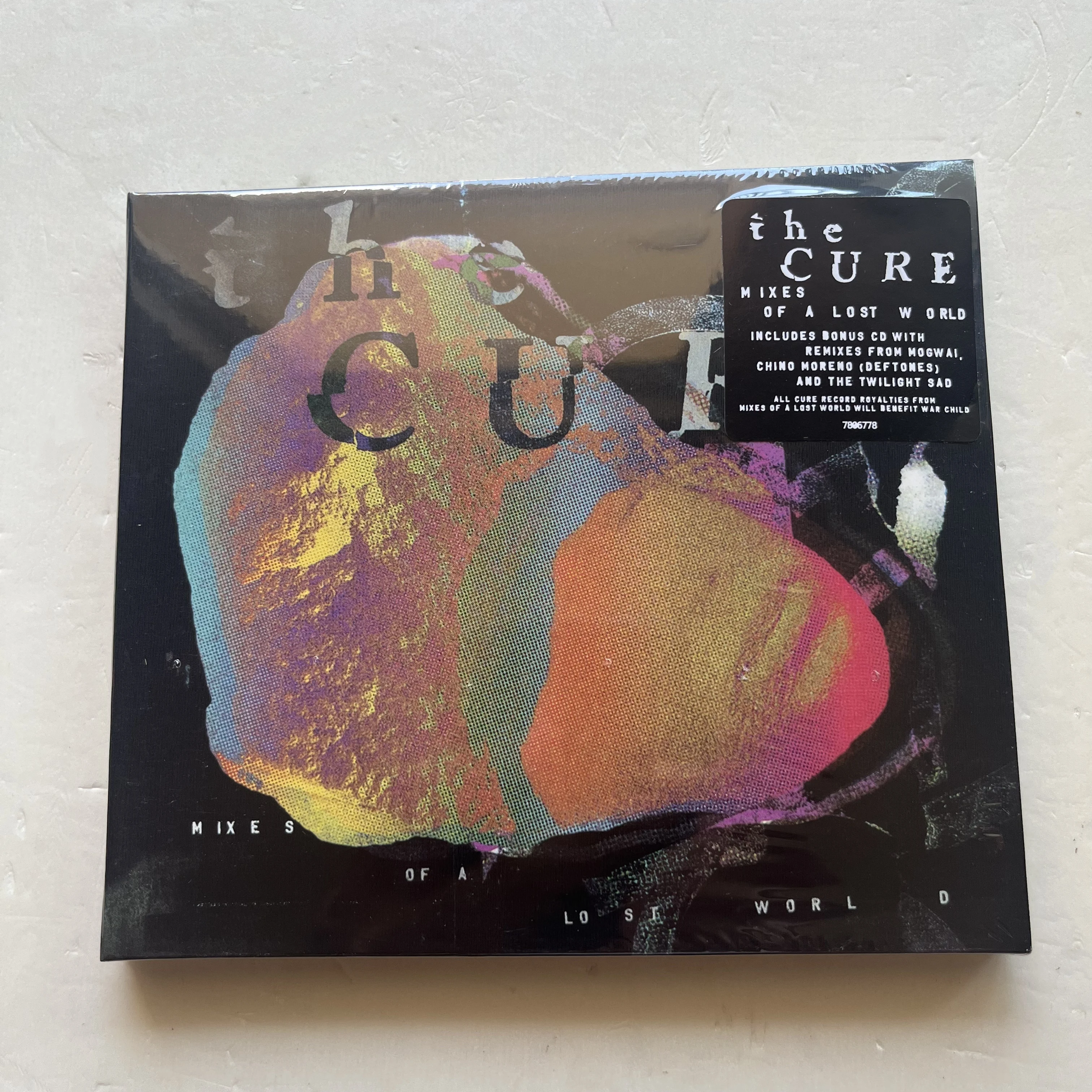 Rock the cura robert smith música cd misturas de um mundo perdido álbum 3 pçs registro de música cosplay walkman carro soundtracks caixa coleção