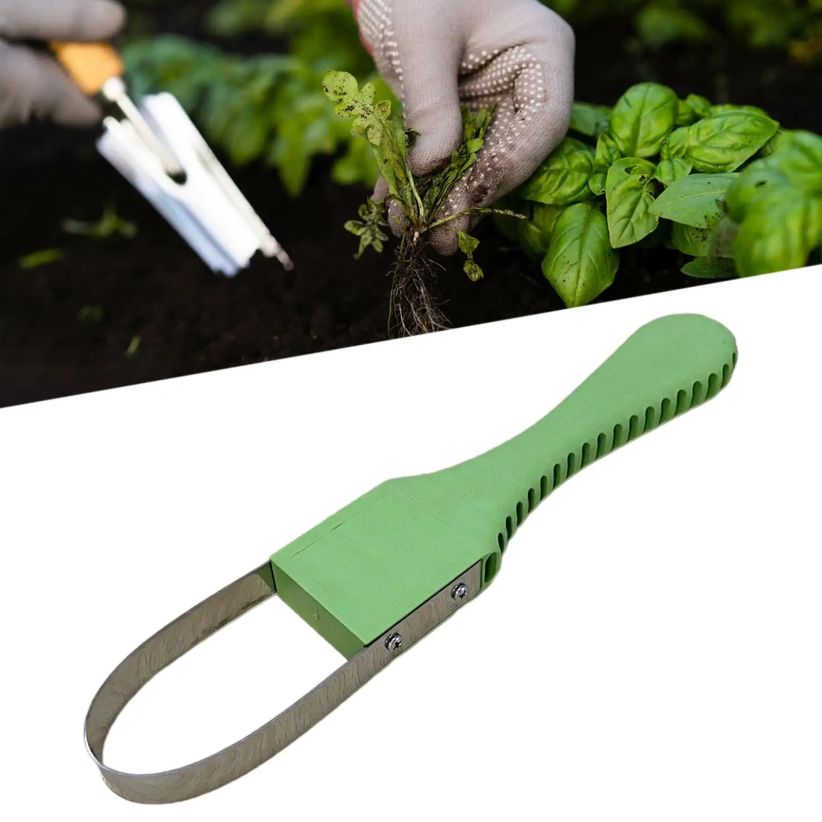 

Garden Weeder Multifunctional Portable PP Weeding Tool Lightweight Manual Weeding Spade for Yard Courtyard Lawn Planting Bonsai