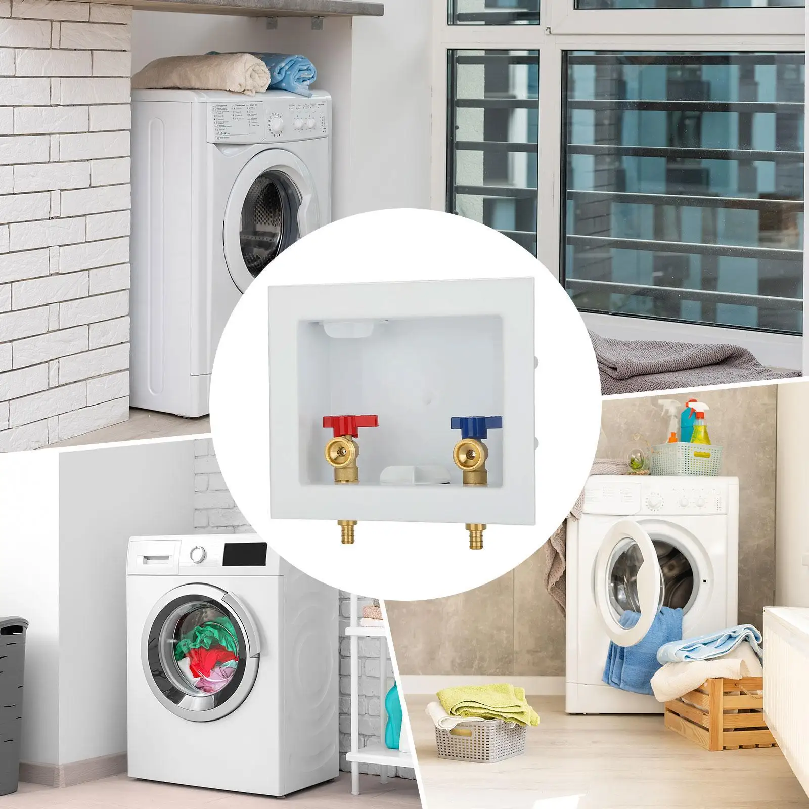 Caja de salida para lavadora F1807 Conexión de ajuste de expansión Salida Mht de 3/4