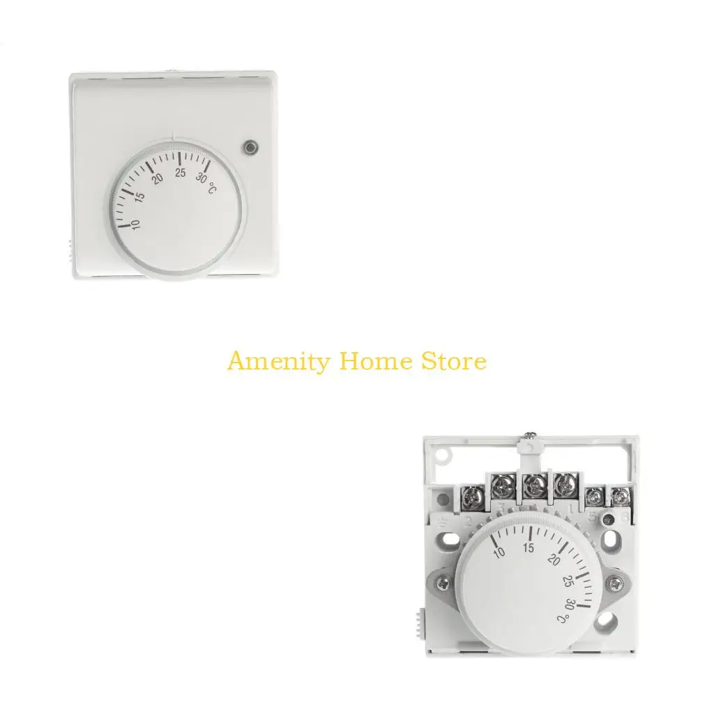 

F26C 220 В 6A комнатный механический термостат, регулятор температуры, контроль для центрального кондиционирования, прочный