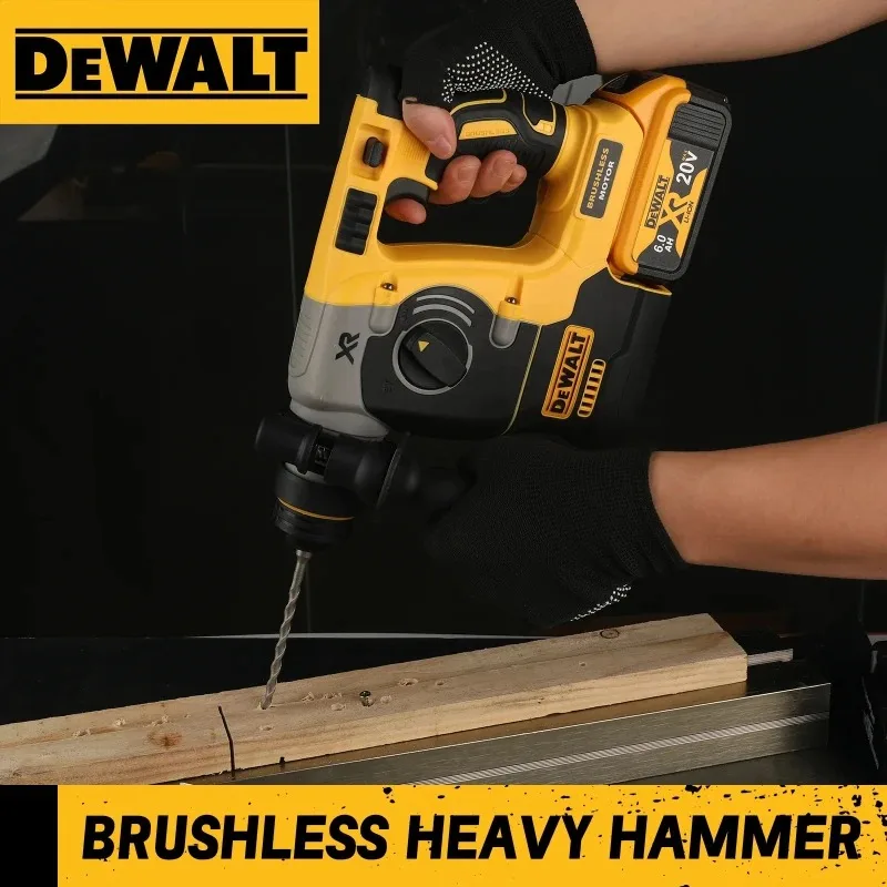 DEWALT 18V/20V MAX SDS PLUS L Brushless Cordless Impact Hammers Tool Only Rotary Hammer Drill view 2