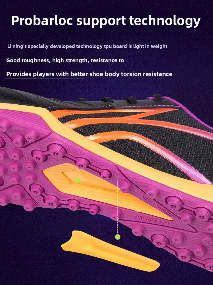   Мужские кожаные шпильки Fooall oes TF Cetition Training ass Field oes o Absorption Anti-slip W...