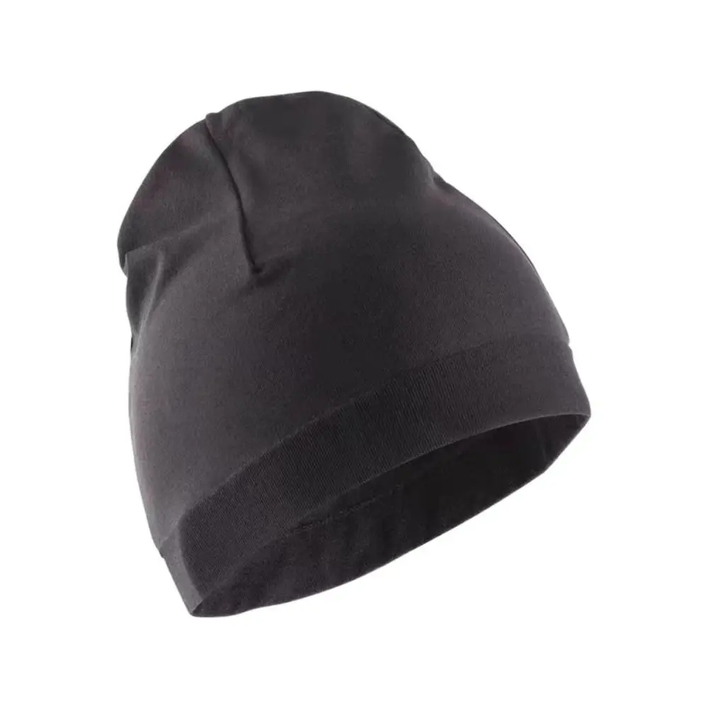 

Comfortable Skullcaps Winter Running Hats Solid Color Warmer Sport Cap Running Winter Soft Quick Drying Sport Bonnet Running