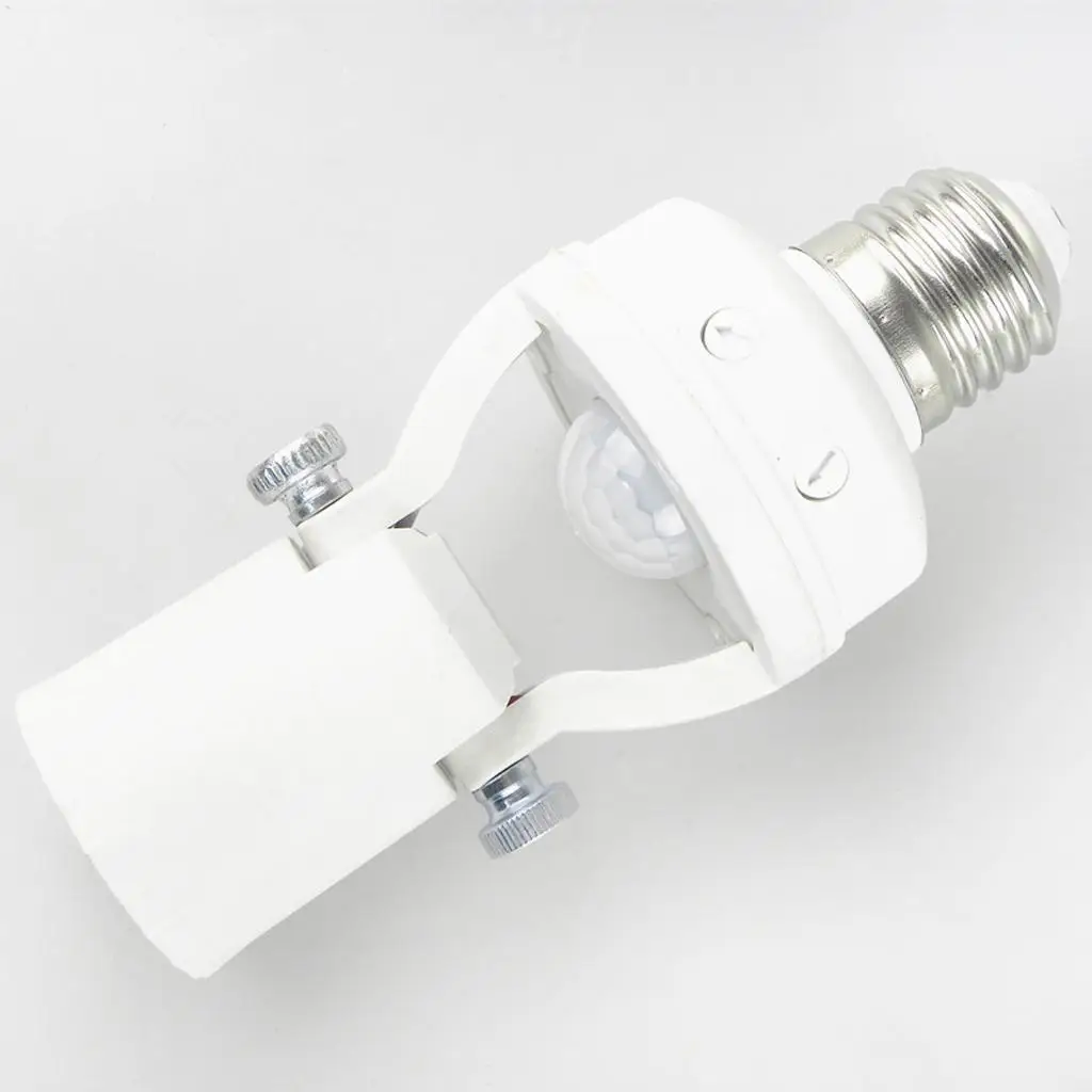 

240V PIR Motion Sensor LED E27 Lamp Bulb Holder Switch Useful, for Indoor Aisle