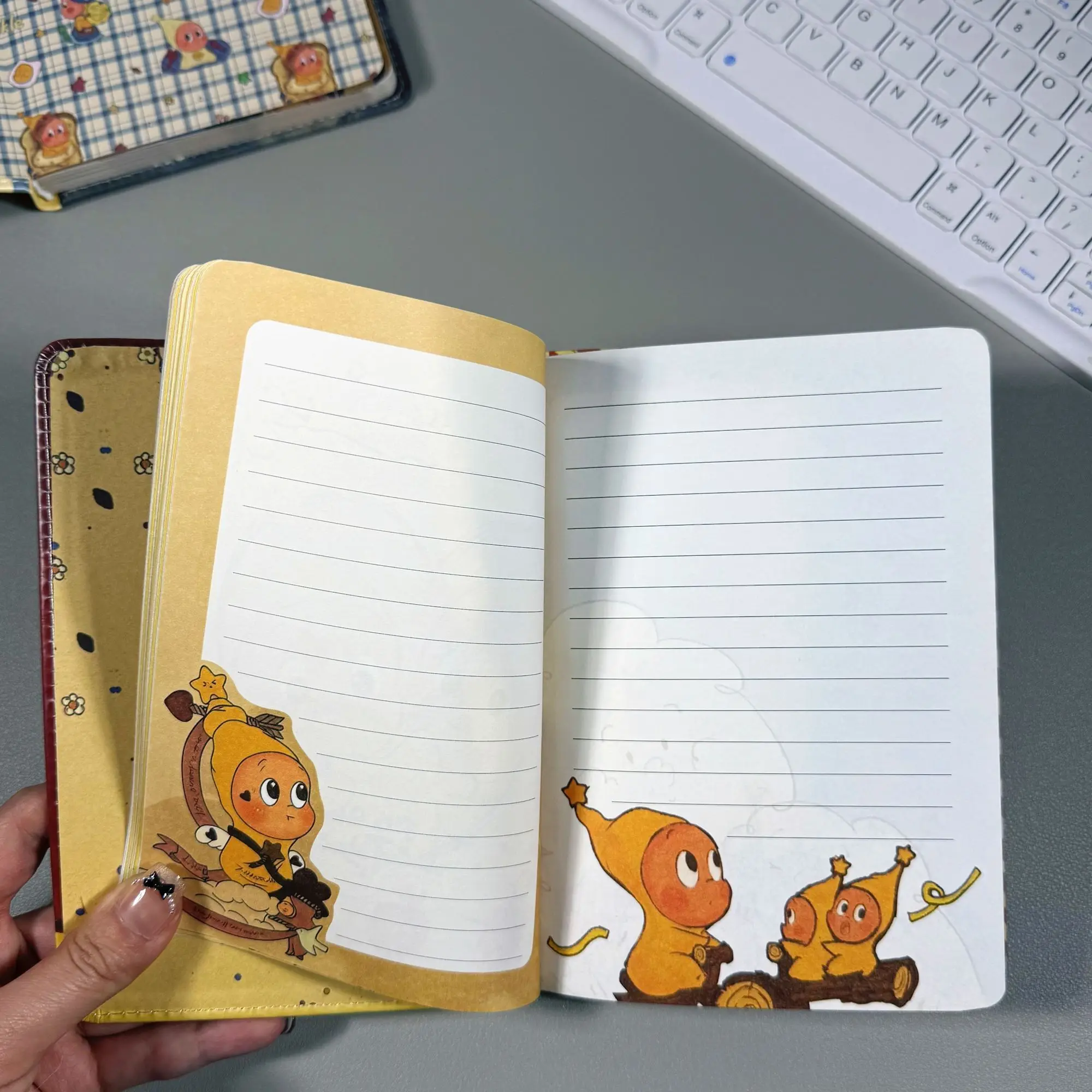 Notebook Leather Color Page Notebook   Diary Sakura Color Page Book  Journal Note book