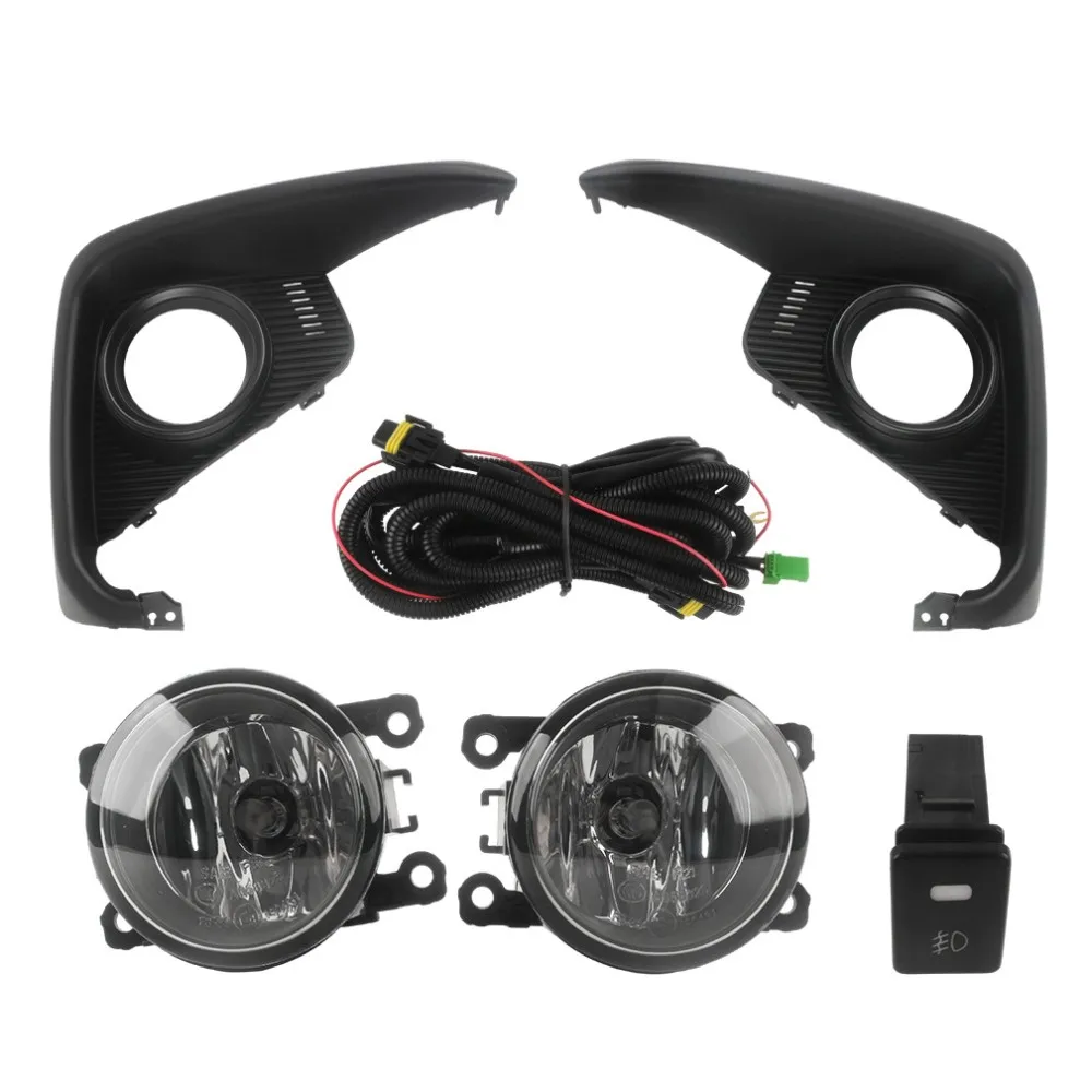 

Car Fog Lamp Assembly compatible for Suzuki Ertiga 2018-2025, 4300K Halogen Fog Lamp Blub + Cover + Harness + Switch