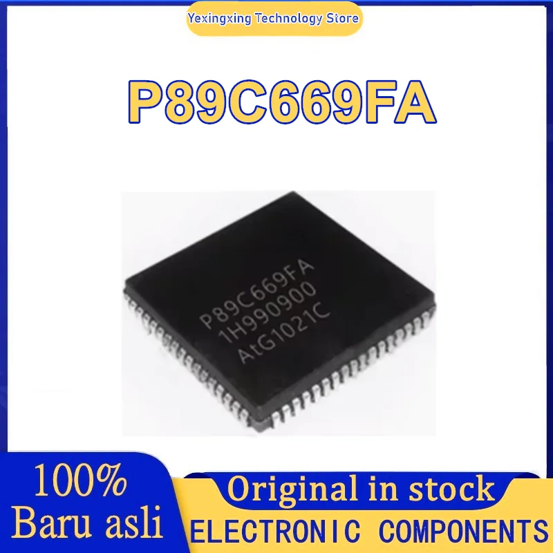 P89C669FA P89C61X2BA P89C668HFA P89C668HBA PLCC-44 IC chipset New in stock