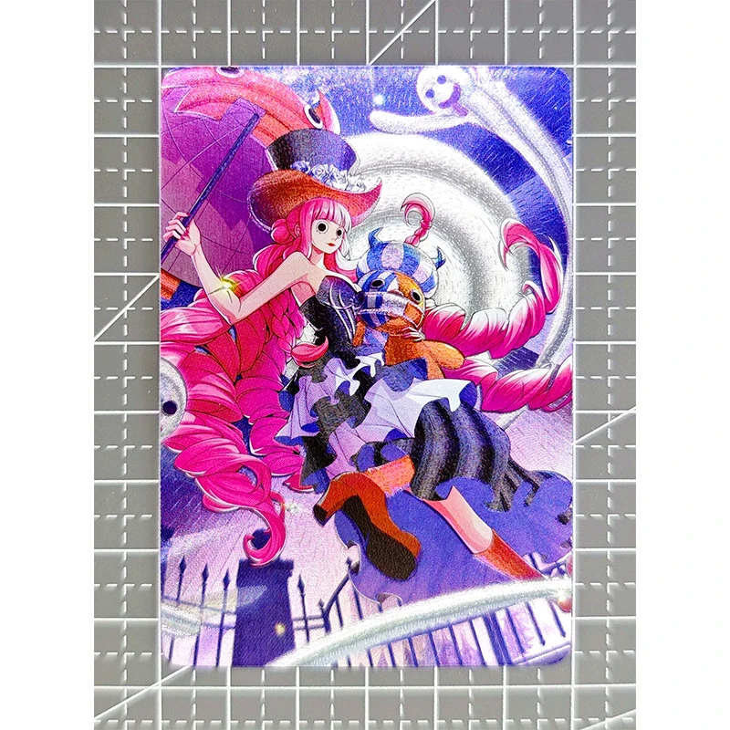 ONE PIECE  Anime Characters Sanji Perona Nico Robin DIY Homemade Collection Card Christmas Birthday Gift Game Toys