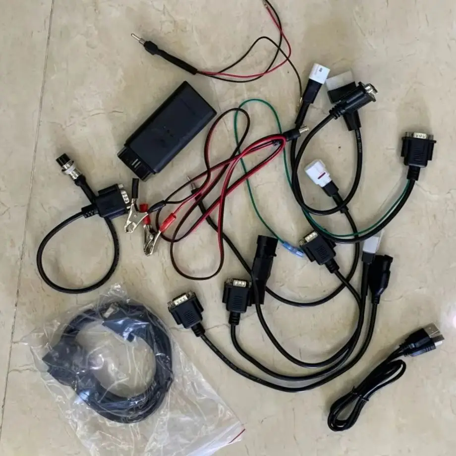 

Моторный сканер для HONDA Suzuki для YAMAHA, SYM, KYMCO, HTF, PGO 7in1, полные кабели, диагностические инструменты для мотоциклов, универсальные