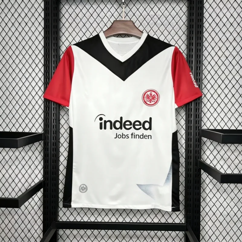 

Домашняя футболка Eintracht Frankfurt, мужская футбольная футболка, спортивная одежда, повседневная модная стильная футболка, пляжная футболка для серфинга