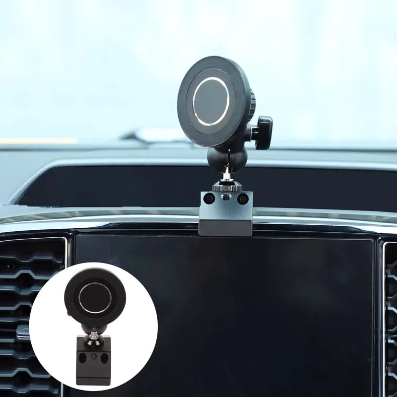 for Ford Ranger 2023+ Car Mobile Phone Holder GPS Bracket Dashboard Phone Mount Stand Interior Accessories