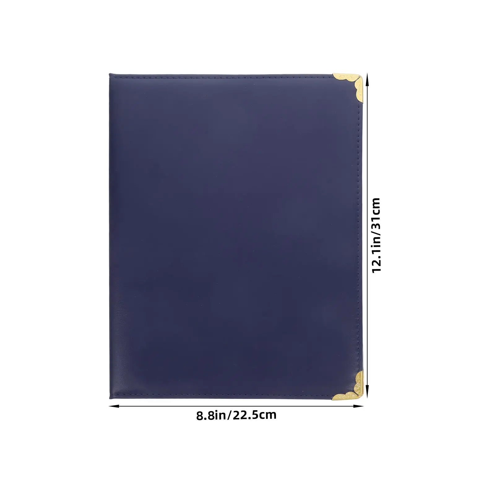 인증서 커버 홀더 PU 문서 디플로마 졸업 프레임 쉘 보호 봉투 경량 휴대용 스토리지