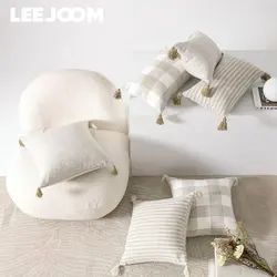 LEEJOOM Throw Pillows Covers Decorative Pillowcases Sofa Seat Car Coffee Cushion Cover Home Decor 30x50cm/45x45cm
