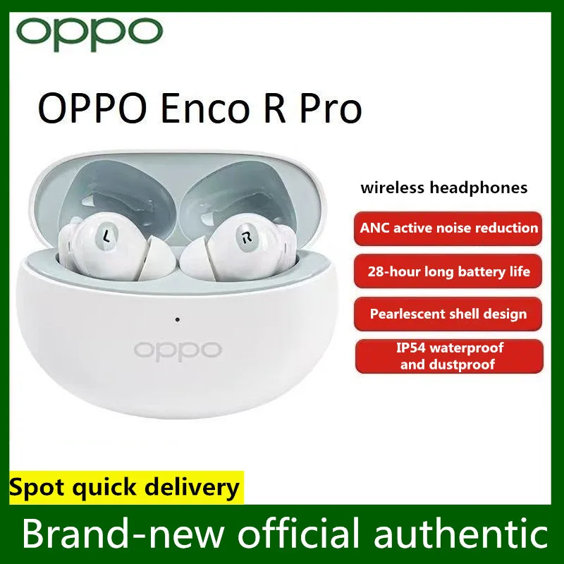 OPPO Enco R Pro true wireless noise reduction Bluetooth headset 42dB personality noise reduction Dana tuning headset