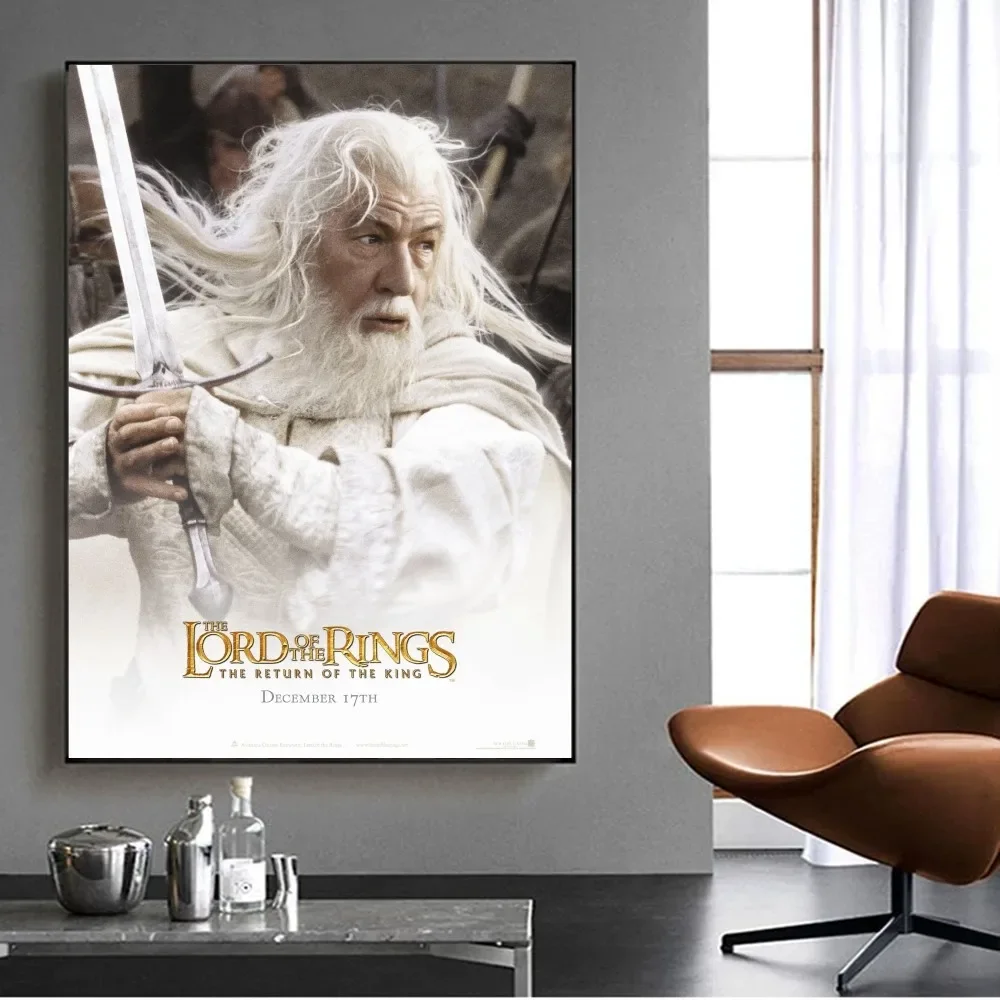 T-the l-lords of The r-rings Poster Classic Anime Big Poster Wall Sticker For Living Room Bar Decoration Decor Art Wall Stickers